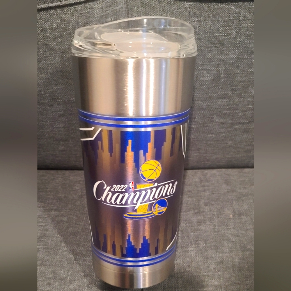 Golden State Warriors 2022 NBA Champions 24oz. Eagle Travel Tumbler